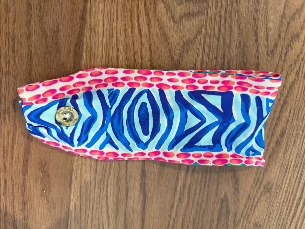 Lilly Pulitzer Button Up Headband Mask holder Accessories